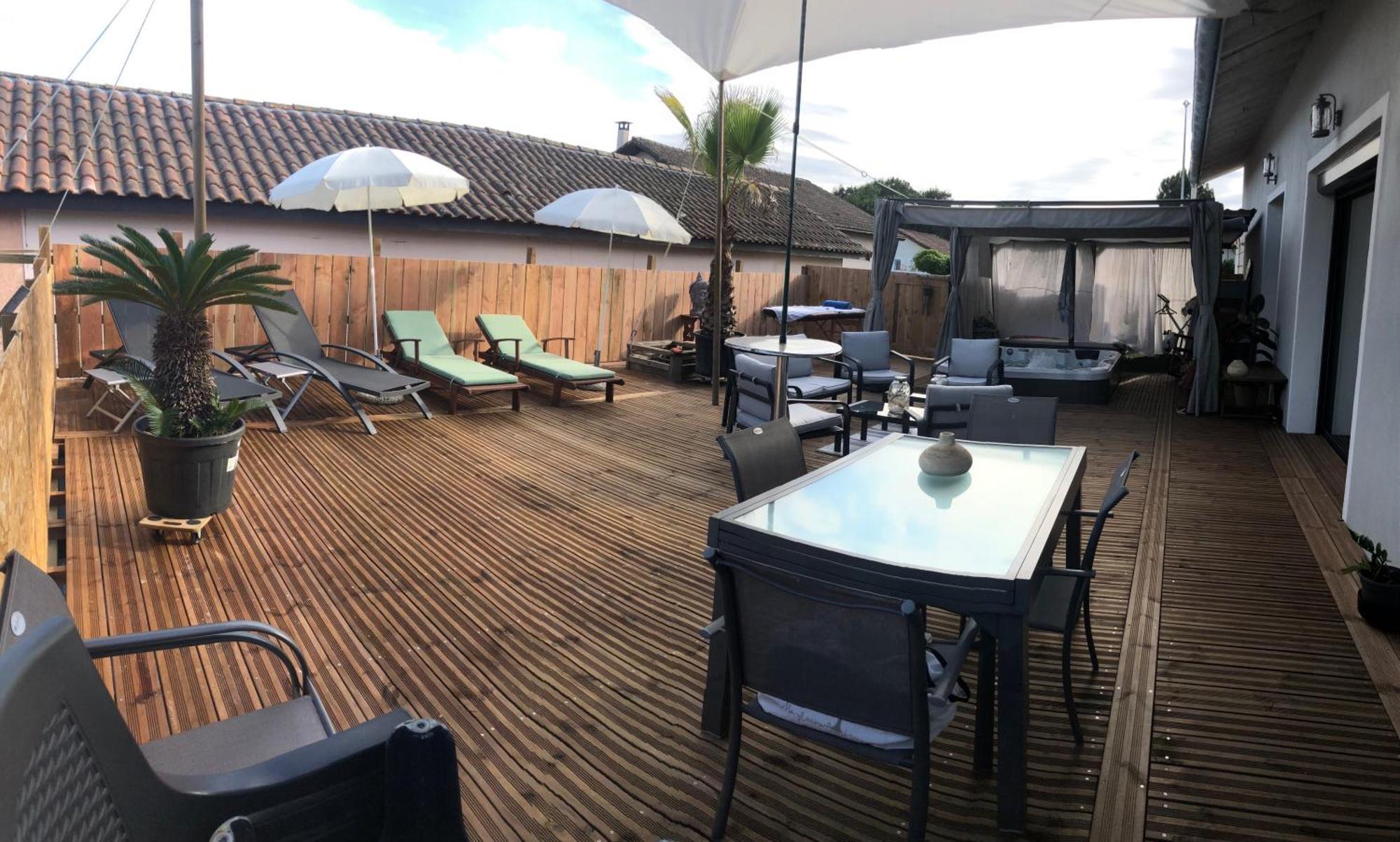 "Les Logis D'Argent" Chambre D'Hote Avec Wc, Sdb, Tv, Wifi, Option Petit Dejeuner , Parking Mimizan-Plage Exterior foto